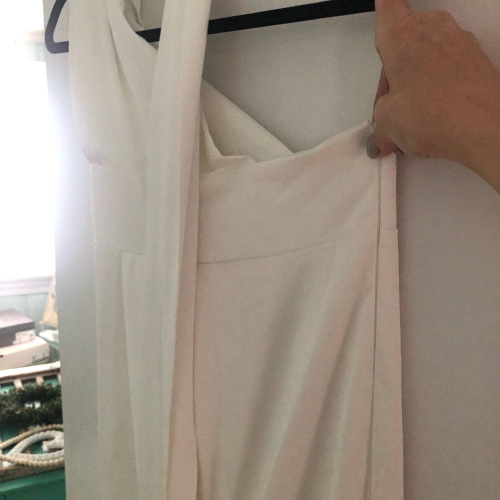 White long dress stunning